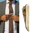 thumbnail image 4 of Xingzhi Style Collection Of Wing Tie Clips For Men Wide Application Men Tie Clip T30-3wing 1Set, 4 of 6