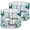 Color 1, variant on Linen Drum Lampshades Ocean Beach Wood Relax Soak Unwind Breathe Wooden Turquoise Weathered 13"x13"x10" Light Shade for Table Lamps Floor Lamp Shades Lampshade Replacement Assembly Required