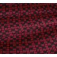 thumbnail image 5 of oneOone Viscose Jersey Fabric Check Ikat Printed Craft Fabric BTY 60 Inch Wide, 5 of 5