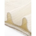 thumbnail image 5 of Jess by Meiko Women's Dress Long Sleeves Turtleneck Cable Knit Sweater Dress M Beige, 5 of 6
