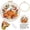 Pumpkin Style#3, variant on Halloween Embroidery Kit, Pumpkin Decor, Embroidery Starter Kit for Adult Beginner with Pumpkin Flower Pattern Hand Embroidery Set with Cloth Hoop Needle Threader Floss and Instruction, 7.87in
