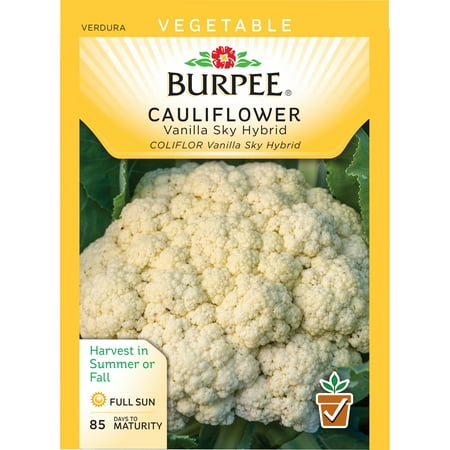 Burpee-Cauliflower, Vanilla Sky Hybrid Seed Packet