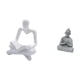 thumbnail image 5 of Figura De Buda Pensador Mono Abstracto Creativo, Escultura Artesanal Para Sala De Estar, Hotel, Patio, Decoración, Miniatura Coleccionable, 5 of 8