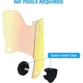 thumbnail image 3 of Clear Football Visor for Adults & Youth - Eye Shield with Easy Install Football Visor Clips for Helmet Protection, 3 of 16
