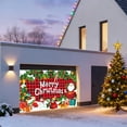 thumbnail image 6 of Hometravel Seasonal Garage Banner Display, Christmas Themed Door Decoration Flag, Party Atmosphere Backdrop for Outdoor Holiday Celebration, 6 of 6