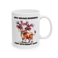 thumbnail image 2 of Funny Cow Coffee Mug, Beauty Sleep Mug, Humorous Cow Mug, Cow Lover Gift, 2 of 2