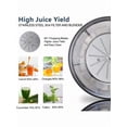 thumbnail image 5 of 800W Electric Juicer Fruit Vegetable Blender Juice Extractor Citrus Machine New, 5 of 11