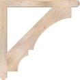 thumbnail image 3 of Ekena Millwork 3 1/2"W x 42"D x 42"H Balboa Craftsman Smooth Bracket, Douglas Fir, 3 of 4