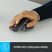 Logitech MX Master 2S Bluetooth Edition Wireless Mouse, Multi-Surface, Graphite