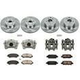 thumbnail image 2 of PowerStop Front and Rear Stock Replacement Brake Pad and Rotor Kit with Calipers Fits: NISSAN Select Models KCOE6075, 2 of 5