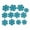 #1 Blue【12x Pot Holder】, variant on SouMaox Pan Protectors Non Stick Cookware Dividers Heat Resistant Non Woven Frying Pan Pads Stackable Kitchen Pot Separator Cushion Liners