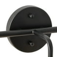 thumbnail image 5 of Aiwen 3-Light Black Boho Woven Rattan Vanity Lights with Shades, 5 of 7