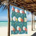 thumbnail image 2 of Ryvnso Gnome Christmas Oversized Beach Towel Microfiber Bath Blankets Swimming Fitness 37" x 74", 2 of 5