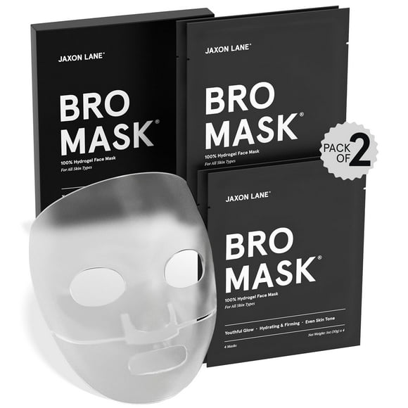 Mascarilla JAXON LANE BRO MASK para hombre con vitamina C y E (4x2)