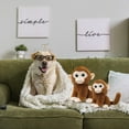 thumbnail image 6 of Punch Monkey Plush, Monkey Stuffed Animal with Large Glitter Eyes, Emotional Support Plush, Stuffed Monkey, Cuddly Toy for Adults & Teens, Brown 9 Inch, 6 of 6
