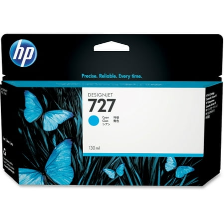 High Capacity Dye - HP 727 - 130 ml - High Capacity - dye-based cyan - original - ink cartridge Ink Cartridge
