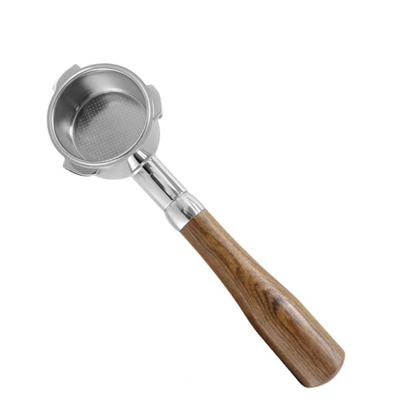 Bearachild Mango de máquina de café de acero inoxidable, soporte de filtro profesional, fabricante de cuencos de cocina, malla fina de para el Juegos de servir café y té tipo 5 Bearachild HA064531-05