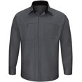 thumbnail image 1 of Red Kap Men's Long Sleeve Performance Plus Shop Shirt, 1 of 4