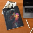 thumbnail image 5 of FORMRS A4 Clipboard Folder with Pen Holder Horizontal Foldable School Office Binder, Black Astronaut, 5 of 9