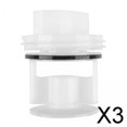 thumbnail image 1 of 2 de Agua para Lavadora, Accesorios de Filtro de Bomba de Drenaje para Lavadora, Montaje Duradero, Botón de Tapa de Bomba de Agua, Botón , 3 3 piezas, 1 of 10