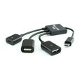 thumbnail image 3 of Connecteur de Câble Micro USB OTG pour Concentrateur de Charge, Séparateur pour Téléphone Intelligent, Tablette, PC, 3 of 4