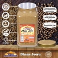 thumbnail image 4 of Rani Dhana-Jeeru (Coriander-Cumin Blend 50-50) Powder 80oz (5lbs) 2.27kg PET Jar ~ All Natural | Vegan | Gluten Friendly | Non-GMO | Kosher | Indian Origin, 4 of 9