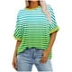 thumbnail image 1 of Camiseta de Manga Corta de Cuello Redondo de Impresión Cómoda Casual para las Mujeres, Camisetas Cortas para las Mujeres, 1 of 4