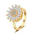 thumbnail image 1 of Gold Anxiety Ring For Women, Fidget Rings For Anxiety For Women, 1 of 5