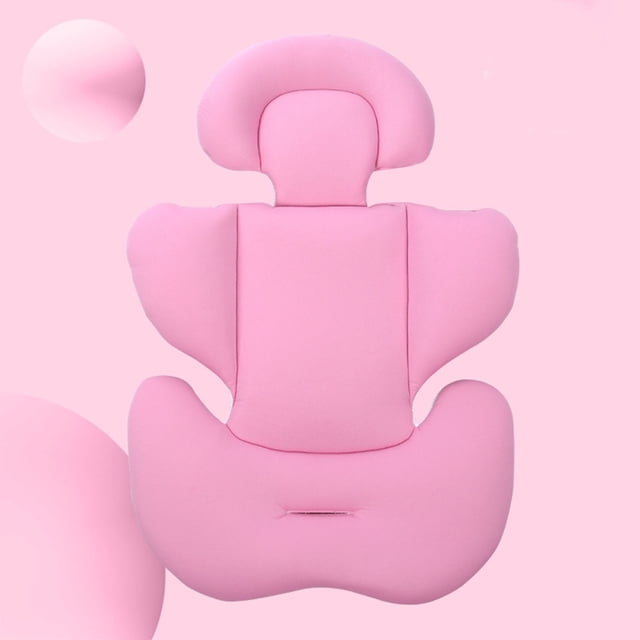 Soporte para la cabeza del bebé, inserto para asiento de coche, cojín para cochecito de bebé, inserto para asiento, forro de fibra de poliéster transpirable, tapete para asientos de coche, cochecito d