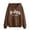 czb# Coffee373, variant on CUZIBR Hoodies For Women Letter Print Casual Long Sleeve Pullover Hooded Sweatshirt With Pocket Loose Tops Comfortable Fashion Fall Winter Clothes,Black
