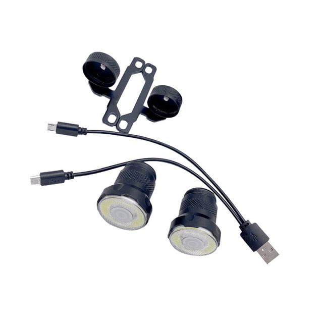 Sonducket Paquete de 4 luces para monopatín, lámparas de seguridad para ruedas de monopatín, 5 modos, reemplazo delantero y trasero, iluminación para Patinetes eléctricos Luz delantera Sonducket OD020105-03B