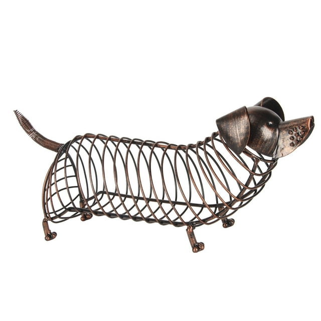 Décoration de Porte-Bouchon de Vin, Moderne Exquise Multifonction Prévention de la Rouille Porte-Bouchon de Vin Teckel pour les Amateurs de Vin pour le Stockage