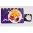 thumbnail image 3 of Printtoo Kids Placemat & Coaster Set Personalized Gift Kids,Birthday Christmas Gifts For Boys,Halloween-8x11.5 Inch, 3 of 5