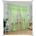 thumbnail image 2 of Yesfashion Romantic Tulips Window Voile Curtain Creative Floral Translucent Tulle Door Drape - 3 Colors for Choice, 2 of 9