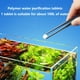 thumbnail image 5 of Lámina purificadora de agua de polímero para peceras | Purificador eficiente de agua, descompone los residuos, suaviza el agua y desodoriza | Fórmula natural segura y no irritante | Apto para a, 5 of 5