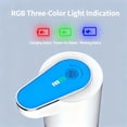 thumbnail image 3 of Automatic-Foaming-Soap-Dispenser-Touchless, White Hand Soap Dispenser 13oz/350ml Wall Mounted & Countertop Design（sky blue）, 3 of 5
