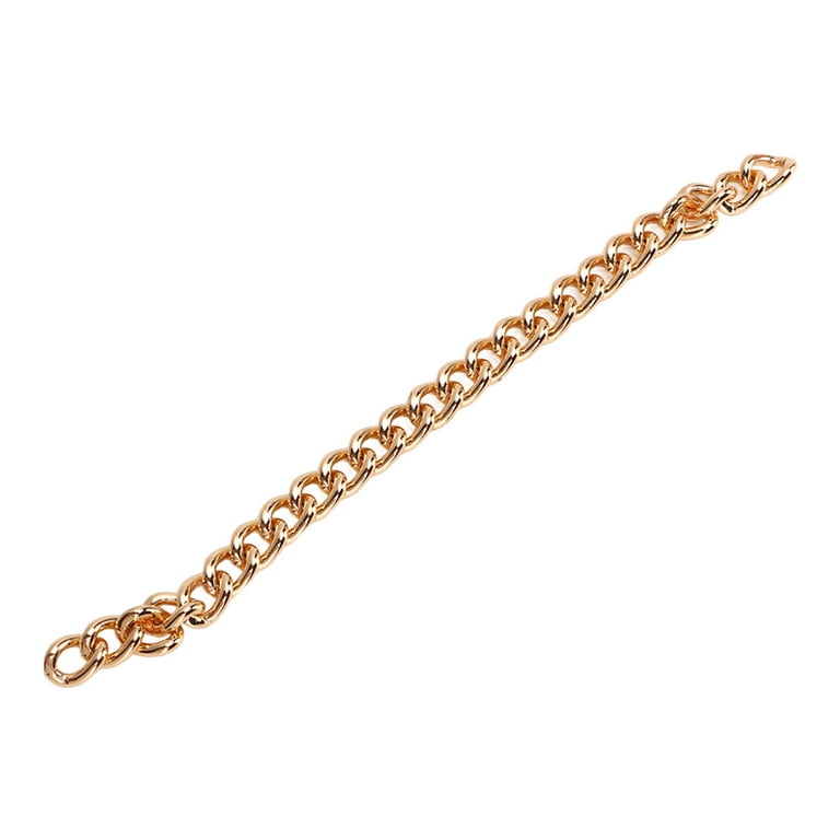Curb Chain, Elegant Style Easy Convenient Craft Chain For Necklaces For  Bracelets Gold 