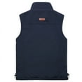 thumbnail image 4 of Durtebeua Men's Packable Lightweight Down Vest Winter Down Waistcoat Z05-Navy,3XL, 4 of 7