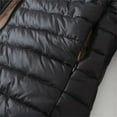 thumbnail image 5 of Noarlalf Womens Winter Coats, Winter Jackets for Women, Women's Long Down Jacket Plus Size Down Jacket Cotton Jacket Lightweight Down Jacket with Hooded Winter Jacket Winter Coats for Women Black L, 5 of 6