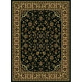 thumbnail image 1 of Radici 953-1335-BLACK Castello Rectangular Black Traditional Italy Area Rug- 6 ft. 7 in. W x 9 ft. 6 in. H, 1 of 1