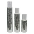 thumbnail image 2 of Sublime 3 piece Mosaic pillar Candle Holder - Benzara, 2 of 2
