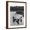 Brown Frame, variant on Art.com Couple Drinking Beer at Inner Tube Floating Party on the Apple River Stretched Canvas Print Wall Art by Alfred Eisenstaedt, 18" x 24"
