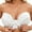 White, variant on Bras for Women,Embroidered Lace Underwire Front Closure Bra with Transparent Supportive Straps for Lift and All Day Comfort,Sports Bras for Women,Black,4XL