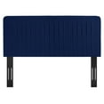 thumbnail image 4 of Modway Milenna Channel Tufted Performance Velvet Full/Queen Headboard in Navy, 4 of 7