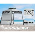 thumbnail image 4 of Quictent 10x10 Pop Up Canopy Tent Lightweight, Portable, and Versatile for Beach and Sporting Events with Sun Protection and Easy Setup, Gray, 4 of 7
