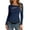 Clear, variant on MEICHEN Womens Fashion Fall Clothes Cutout Tops Long Sleeve Ribbed Slim Shirts Tee Tshirts