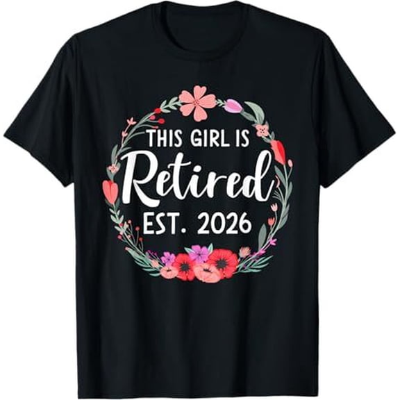 Brythos Funny Retirement Tee for Women with This Girl Is Retired 2026 T-Shirt
