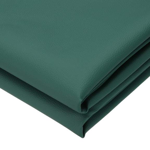 63x39.4in Faux Leather Sheets,  Faux Leather Fabric Sheets Vinyl Fabric Synthetic Soft Waterproof PU for Replacement Upholstery Car, Dark Green