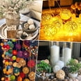 thumbnail image 7 of 15Pcs 3 Colors Wicker Rattan Balls Decorative Orbs Vase Fillers for Craft Party Wedding Decoration Mixed Color 49~50mm 5pcs/color DIY for DIY, 7 of 7