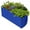 Cobalt Blue, variant on Olle Galvanized Raised Garden Bed 17" Tall Metal Planter Boxes Outdoor for Growing Vegetables,Herbs,Flowers Steel Raised Garden Bed Kit 47"*27", Blue